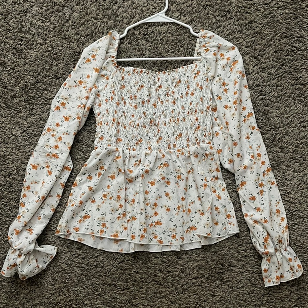 Floral Print Blouse